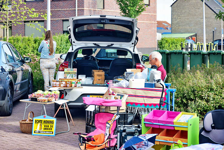 Kofferbakmarkt HvA dit jaar in Driebruggen